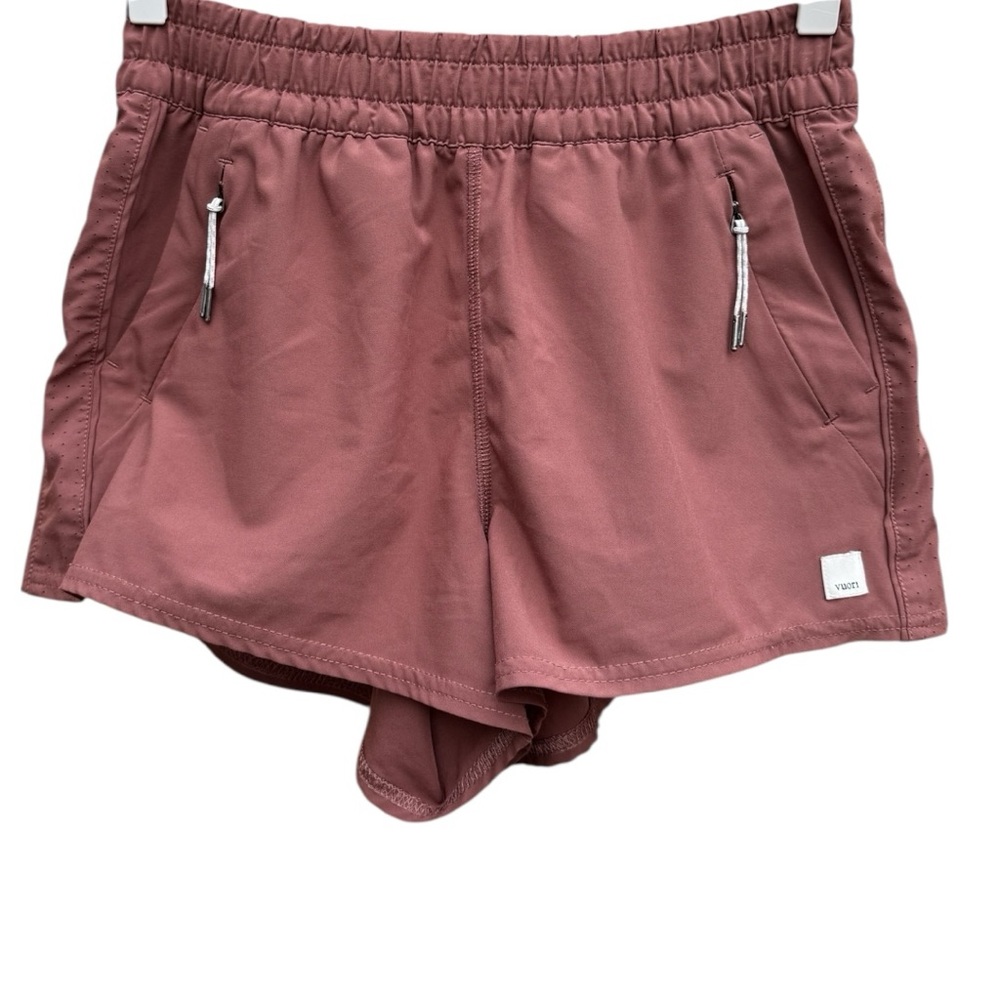 Vuori Women's Athletic Shorts in Dusty Rose